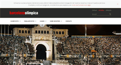 Desktop Screenshot of barcelonaolimpica.net